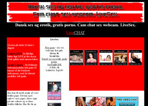 Frak sex chat med webcam! Prov den i dag Danish  Webcam sexchat pa chat 